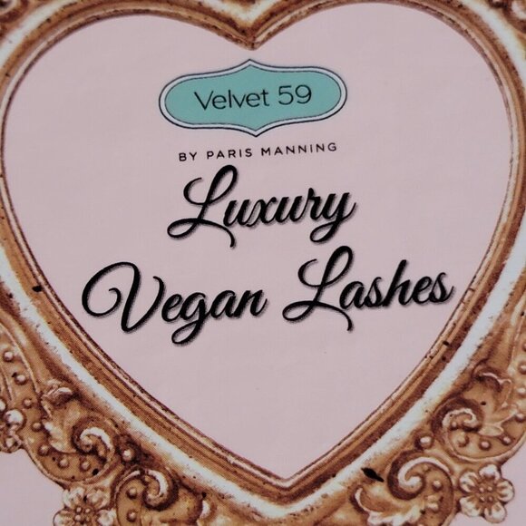 Velvet 59 False Eye Lashes Bear Bear Luxury Vegan - Picture 3 of 5